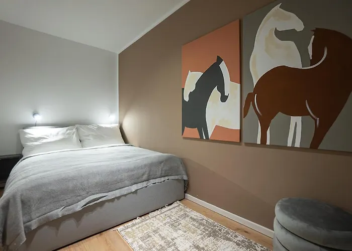 Apartment 2-room With A Terrace And Queen-size Bed